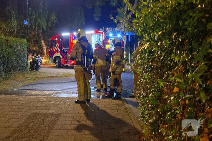 Woning gecontroleerd na containerbrand