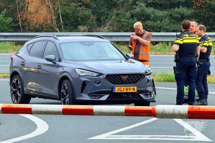 Auto in beslag genomen na ongeval
