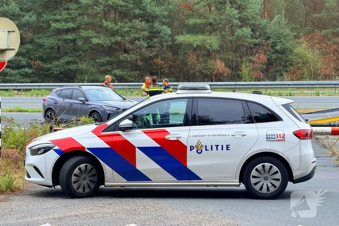 Auto in beslag genomen na ongeval