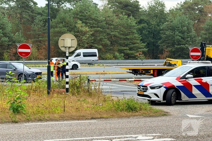 Auto in beslag genomen na ongeval