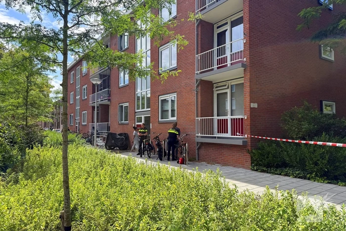 Flat tijdelijk ontruimd door brandmelding