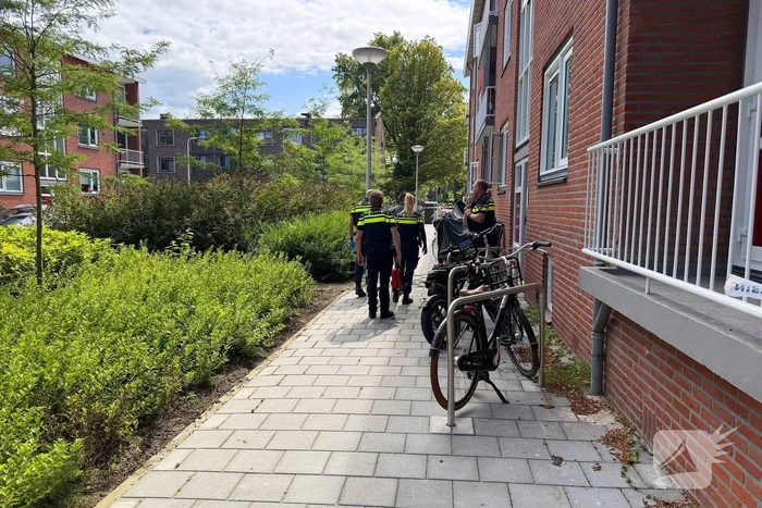 Flat tijdelijk ontruimd door brandmelding