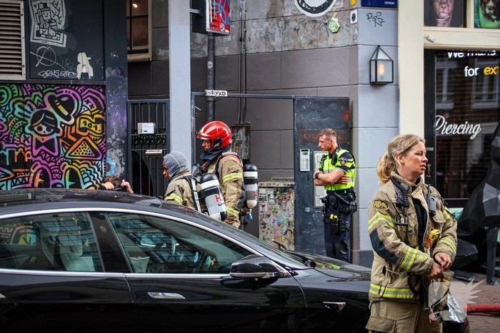 Grote brandweer inzet bij gebouwbrand