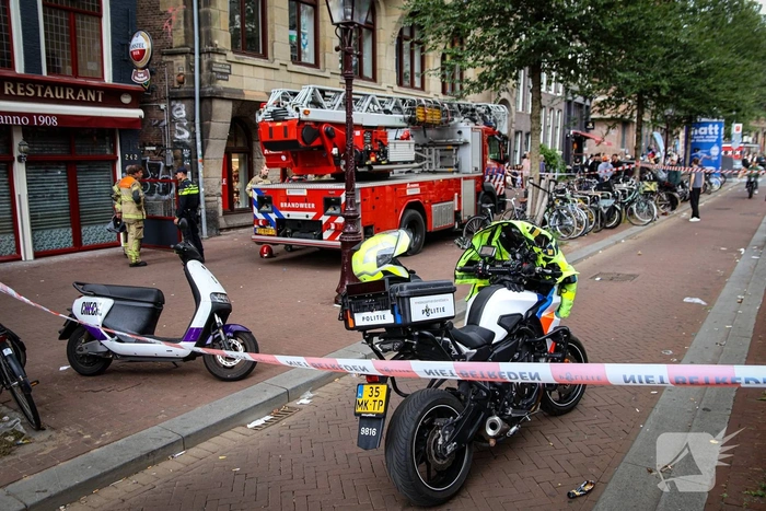 Grote brandweer inzet bij gebouwbrand