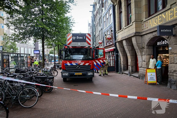 Grote brandweer inzet bij gebouwbrand