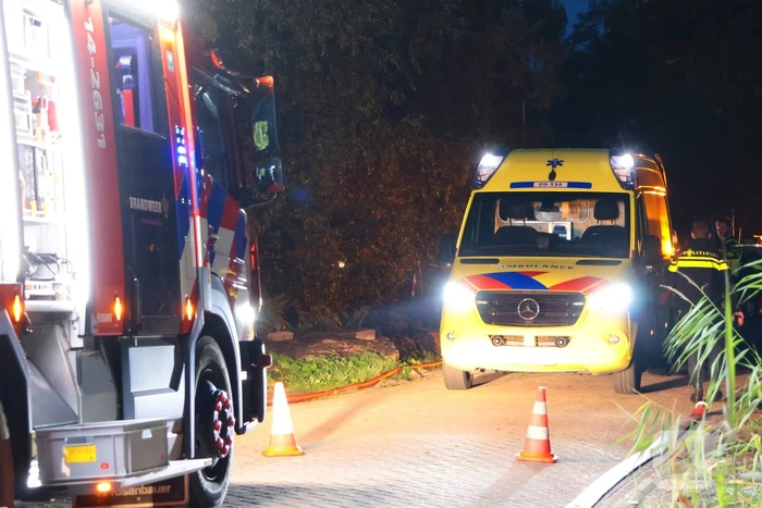 Woningbrand leidt tot gewonde
