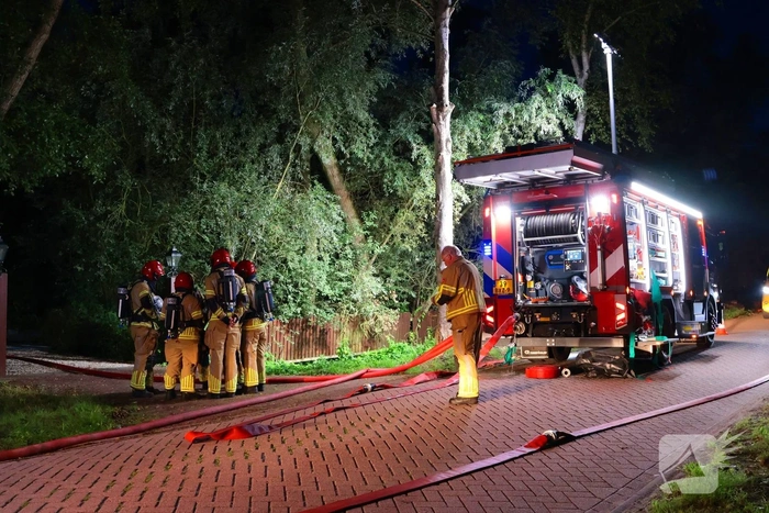 Woningbrand leidt tot gewonde