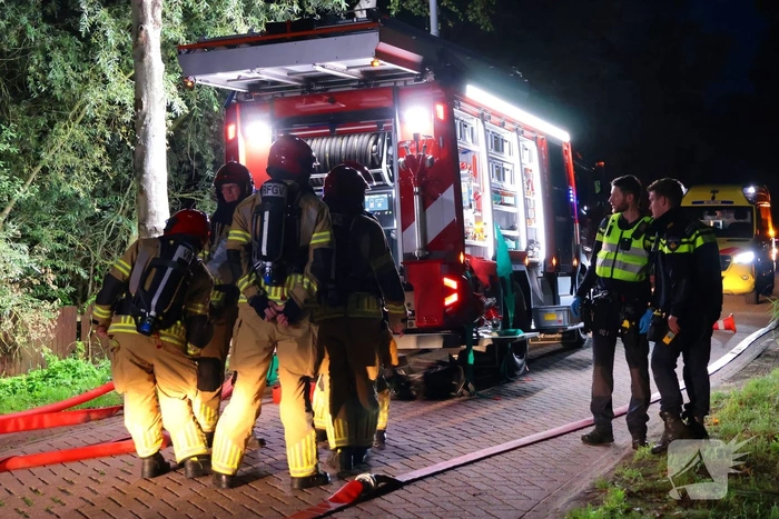 Woningbrand leidt tot gewonde