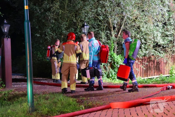 Woningbrand leidt tot gewonde