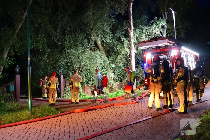 Woningbrand leidt tot gewonde