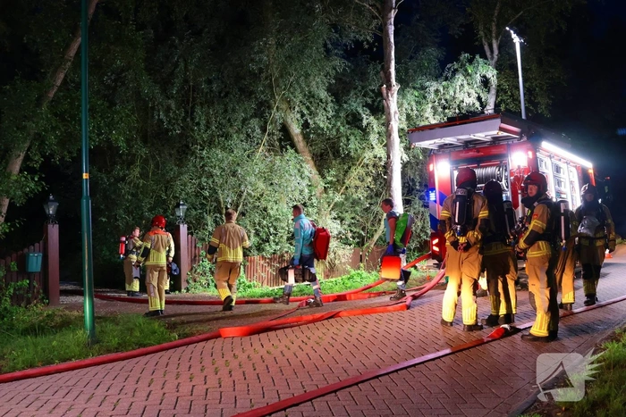 Woningbrand leidt tot gewonde
