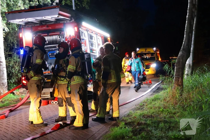 Woningbrand leidt tot gewonde