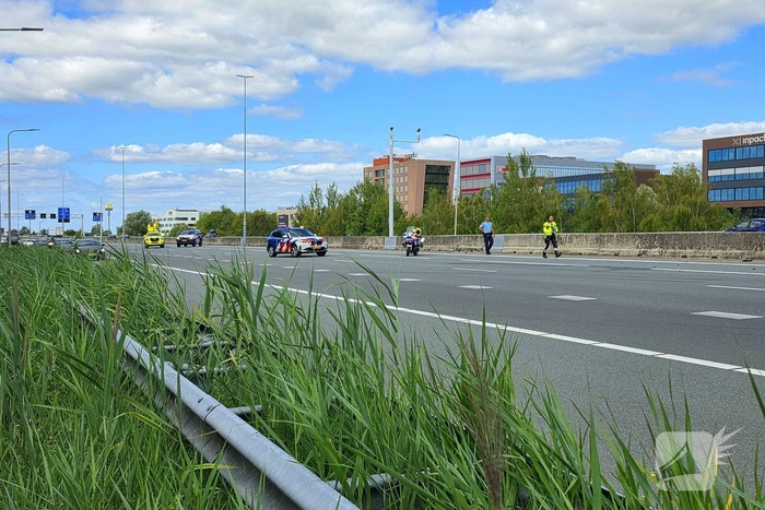 Twee voertuigen geborgen na ongeval