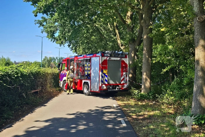 Brandweer ingezet voor gaslek tijdens werkzaamheden