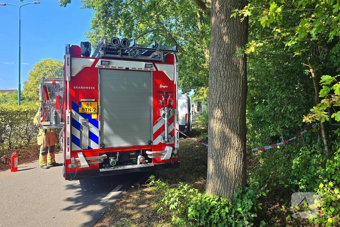 Brandweer ingezet voor gaslek tijdens werkzaamheden