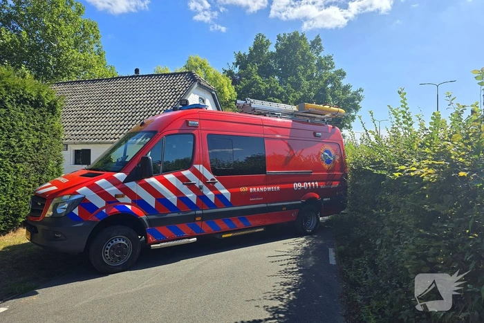 Brandweer ingezet voor gaslek tijdens werkzaamheden