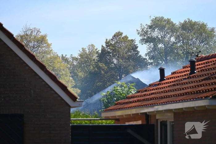 Uitslaande brand in gebouw