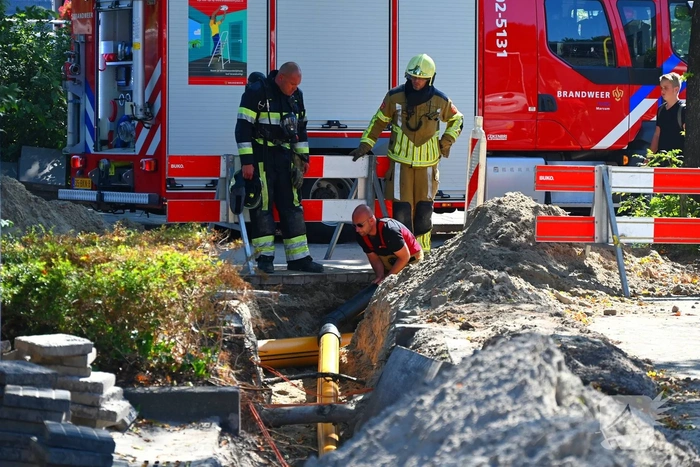 Brandweer ingeschakeld bij gaslek