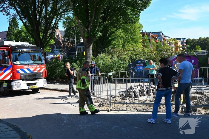 Brandweer ingeschakeld bij gaslek
