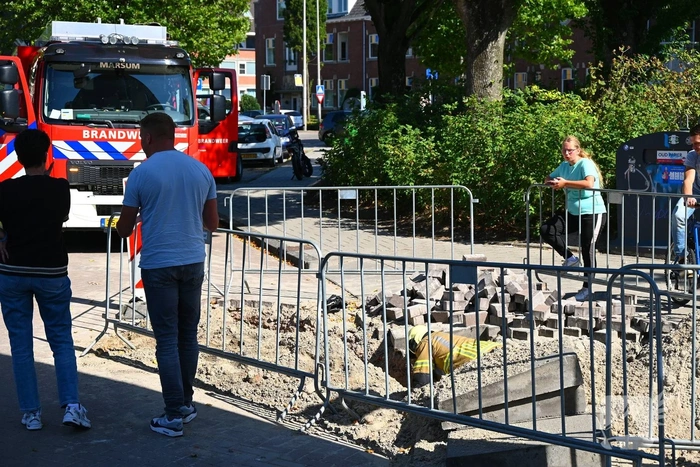Brandweer ingeschakeld bij gaslek