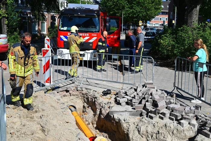 Brandweer ingeschakeld bij gaslek