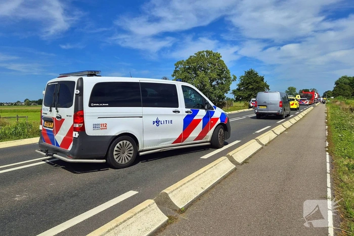 Fietser en automobilist betrokken bij ernstig ongeval