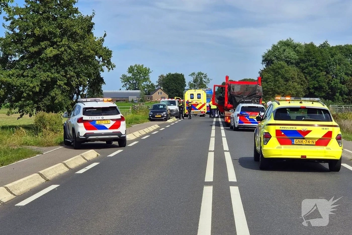 Fietser en automobilist betrokken bij ernstig ongeval
