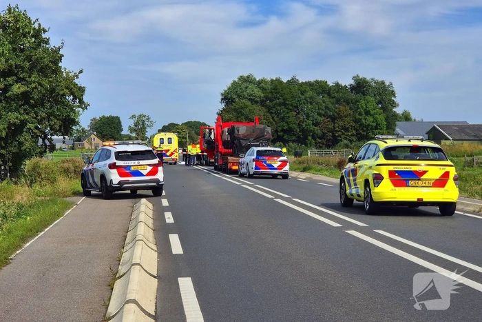 Fietser en automobilist betrokken bij ernstig ongeval