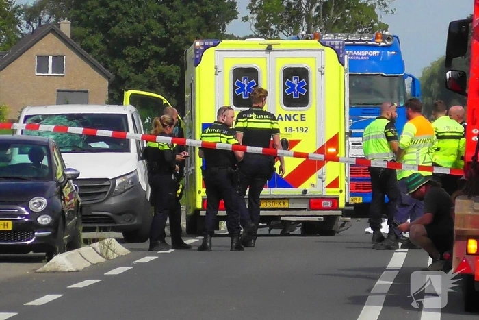 Fietser en automobilist betrokken bij ernstig ongeval