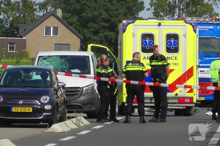 Fietser en automobilist betrokken bij ernstig ongeval