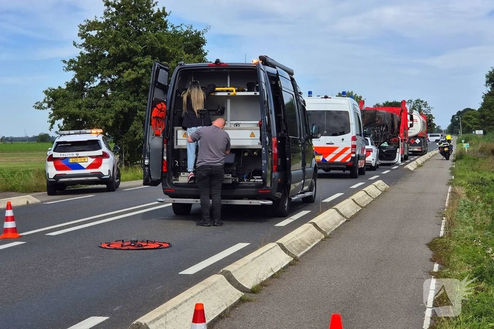 Fietser en automobilist betrokken bij ernstig ongeval