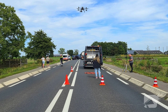 Fietser en automobilist betrokken bij ernstig ongeval