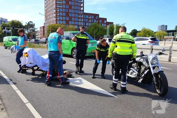 ongeval voorschoterweg - n206 l 10,8 leiden
