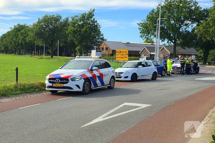 Ongeval tussen twee voertuigen