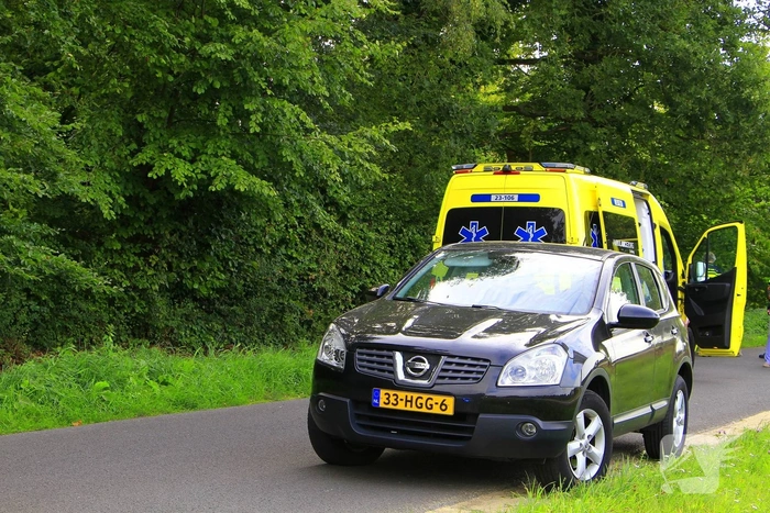 Fietser gewond bij aanrijding met auto