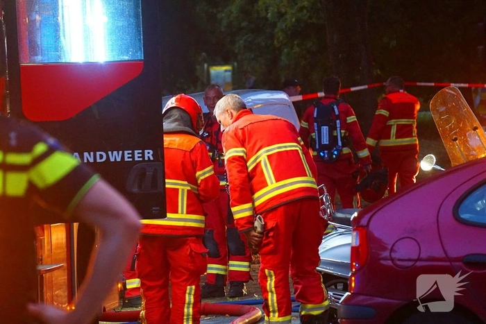 Brand in woning leidt tot grote inzet van brandweer