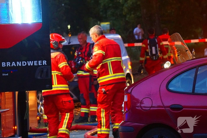 Brand in woning leidt tot grote inzet van brandweer