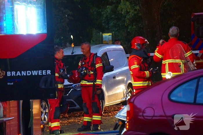 Brand in woning leidt tot grote inzet van brandweer