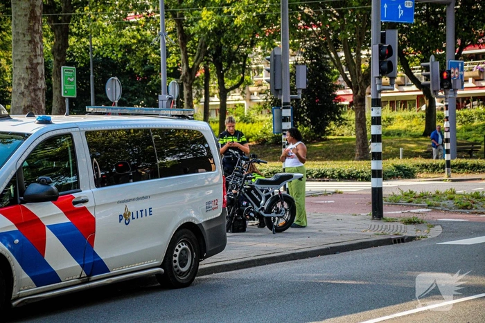 Fatbiker en automobilist betrokken bij ongeval