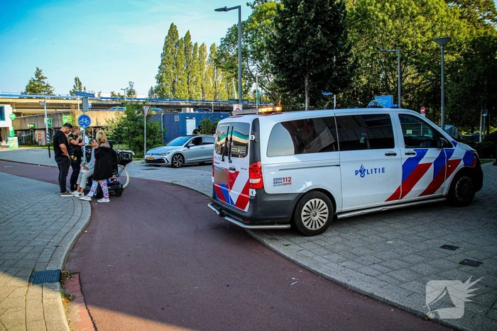 Ongeval tussen auto en fietser