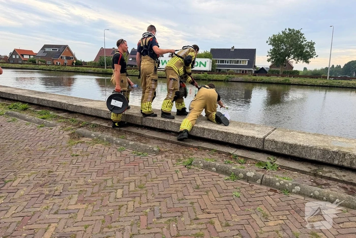 Brandweer zet duikers in bij zoekactie