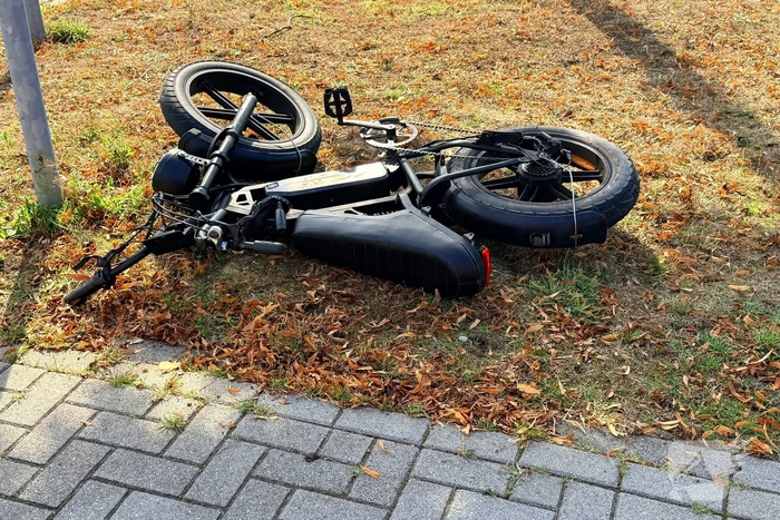 Fatbiker gewond na aanrijding met auto