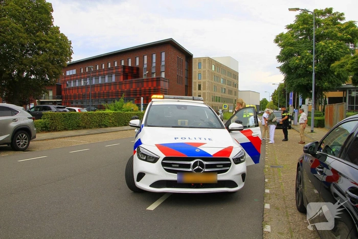 Vrouw gewond na fietsongeval