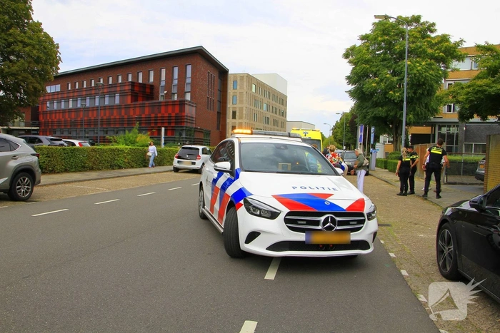 Vrouw gewond na fietsongeval