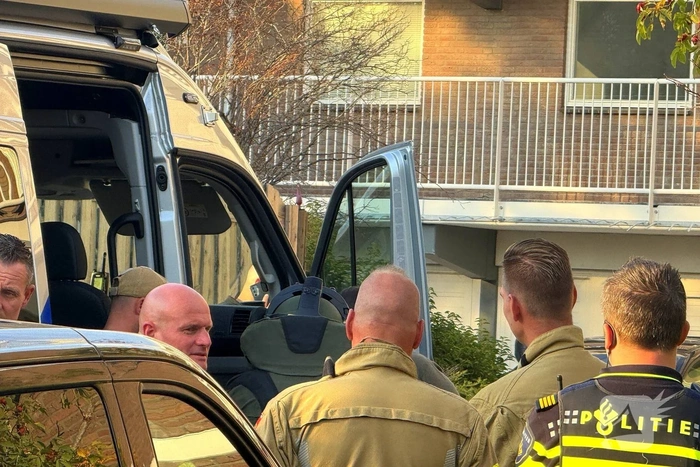Spullen aangetroffen in garagebox, EOD ingezet