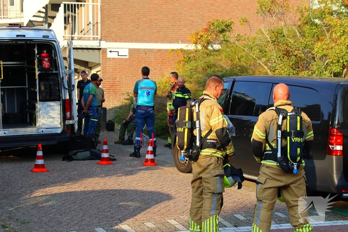 Spullen aangetroffen in garagebox, EOD ingezet