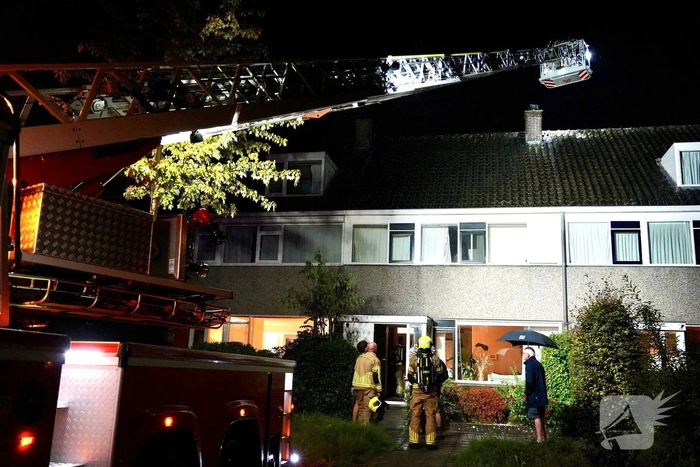 Inzet brandweer na mogelijke blikseminslag