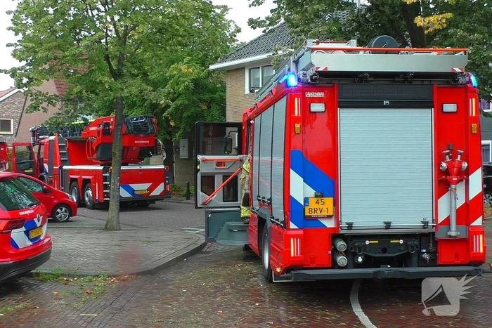 Woningbrand snel onder controle