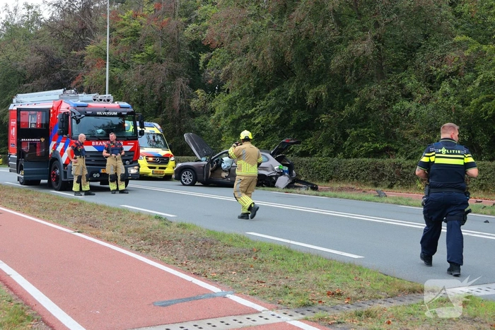 Zwaar ongeval tussen vier auto's zorgt voor gewonden
