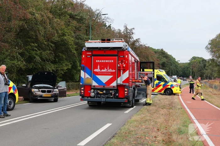Zwaar ongeval tussen vier auto's zorgt voor gewonden